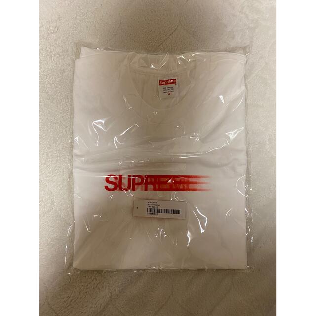 【楽天最安値に挑戦】 Supreme - SUPREME モーションロゴTシャツ　Mサイズ Tシャツ+カットソー(半袖+袖なし)