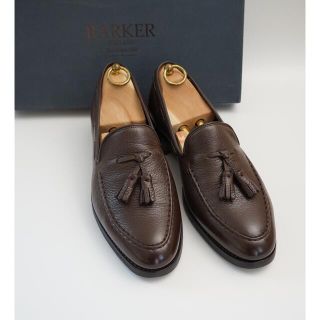 BARKER - 【美品】barker タッセルローファー ディアスキン　7.5D