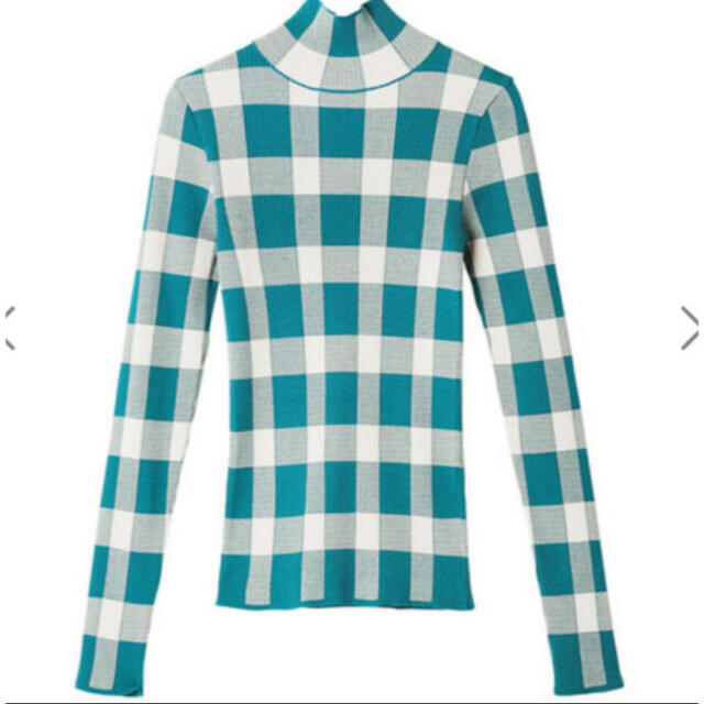 LE CIEL BLEU Check Jacquard Rib Knit | www.protegervacinas.com.br