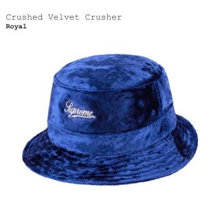 シュプリーム(Supreme)のシュプリーム　Crushed Velvet Crusher M/L(ハット)