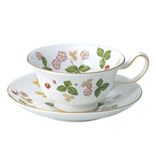 ウェッジウッド(WEDGWOOD)のゆみ様専用 ワイルド ストロベリー ティーカップ&ソーサー (ピオニー)(食器)