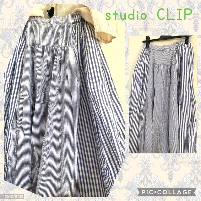 STUDIO CLIP(スタディオクリップ)の✨studio CLIP✨アソート切り替えロングスカート レディースのスカート(ロングスカート)の商品写真
