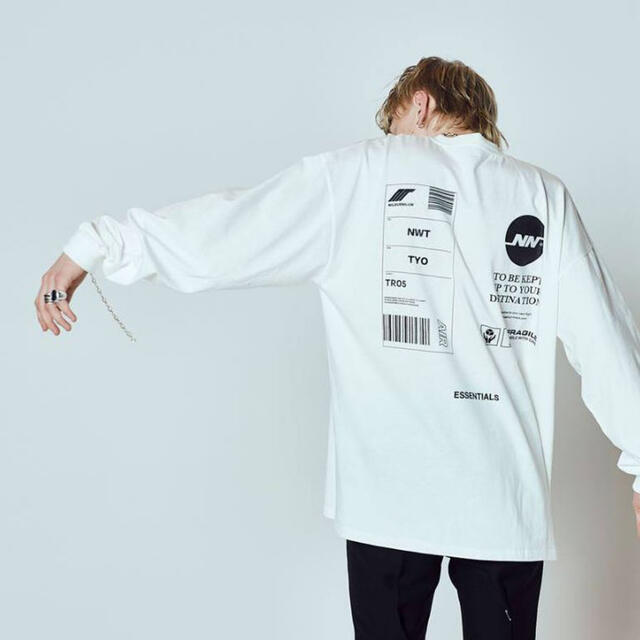 Essential(エッセンシャル)のNIL DUE / NIL UN TOKYO 白Tシャツ メンズのトップス(Tシャツ/カットソー(七分/長袖))の商品写真