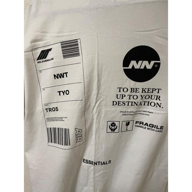 Essential(エッセンシャル)のNIL DUE / NIL UN TOKYO 白Tシャツ メンズのトップス(Tシャツ/カットソー(七分/長袖))の商品写真