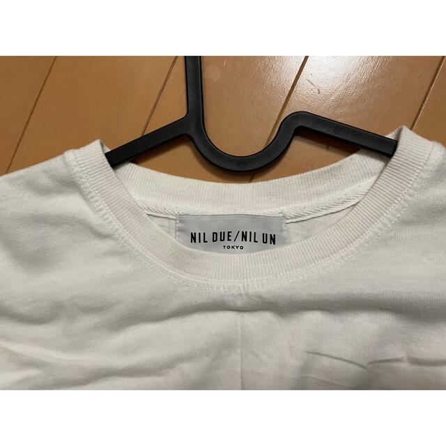 Essential(エッセンシャル)のNIL DUE / NIL UN TOKYO 白Tシャツ メンズのトップス(Tシャツ/カットソー(七分/長袖))の商品写真