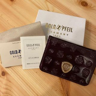 ゴールドファイル(GOLD PFEIL)の【お値下中】GOLD PFEIL 定期入れ(名刺入れ/定期入れ)