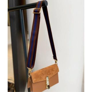 アパルトモンドゥーズィエムクラス(L'Appartement DEUXIEME CLASSE)の美品♡ L'APPARTEMENT ♡ Border belt♡ボーダーベルト(ショルダーバッグ)