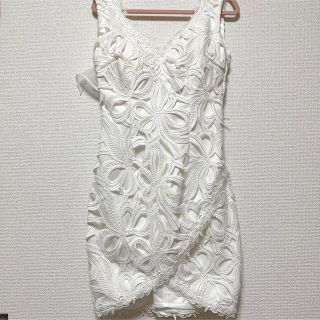 アン(an)のan刺繍白リボンドレス♡andy 新品(ナイトドレス)