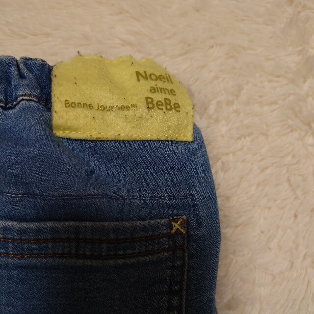 BeBe(ベベ)のべべデニムパンツ キッズ/ベビー/マタニティのキッズ服男の子用(90cm~)(パンツ/スパッツ)の商品写真