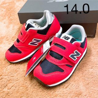 ニューバランス(New Balance)の14.0 新品　ニューバランス　スニーカー　373 レッド　キッズ　ベビー(スニーカー)