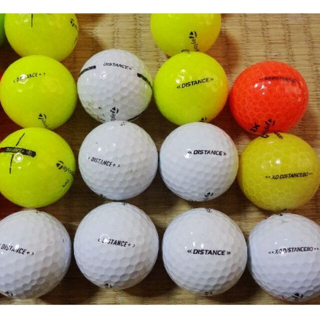 ゴルフボール　ロストボール　テイラーメイド　混合　54個 スポーツ/アウトドアのゴルフ(その他)の商品写真
