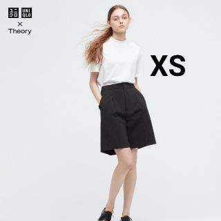 ユニクロ(UNIQLO)の完売◆ユニクロ◆セオリー◆感動タックイージーショートパンツ  限定サイズXS(ハーフパンツ)