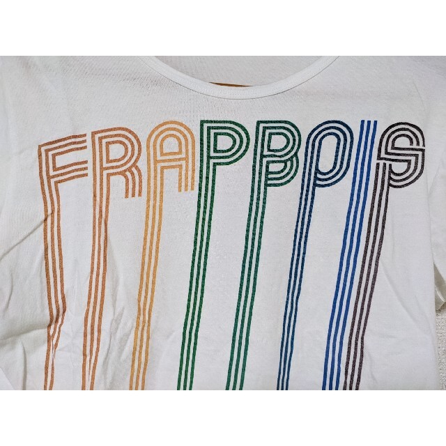 FRAPBOIS(フラボア)のFRAPBOIS フラボア Tシャツ Sサイズ 2　UNISEX　ユニセックス レディースのトップス(Tシャツ(半袖/袖なし))の商品写真