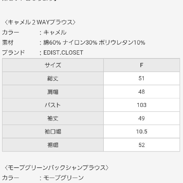 STYLE DELI(スタイルデリ)のEDIST CLOSET ２点セットM レディースのレディース その他(セット/コーデ)の商品写真