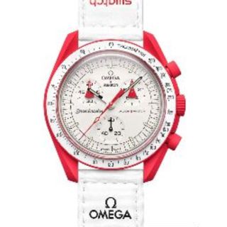 スウォッチ(swatch)のOMEGA × Swatch Mars オメガ スウォッチ  (腕時計(アナログ))