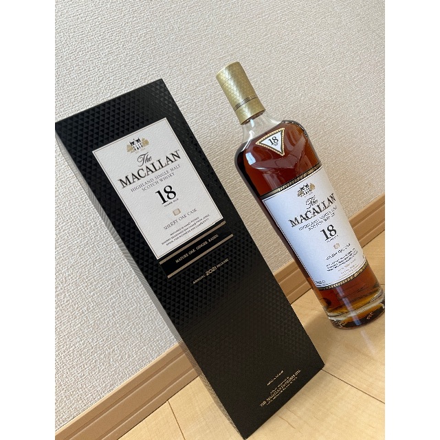 予約受付中】 新品・未開栓 マッカラン18年 箱付 700ml ウイスキー