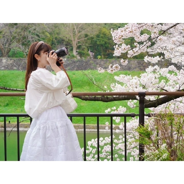 UVボレロ(パールボタン)/White/Free石井美保-