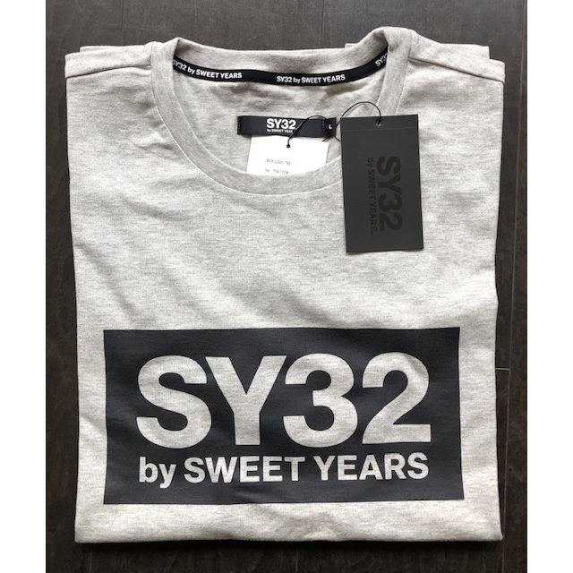 SWEET YEARS(スウィートイヤーズ)の新品 未使用 正規 希少 SY32 SWEETYEARS ロゴ入Ｔシャツ グレー メンズのトップス(Tシャツ/カットソー(半袖/袖なし))の商品写真