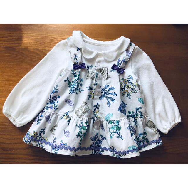 ANNA SUI mini(アナスイミニ)のアナスイミニ　トップス　80 キッズ/ベビー/マタニティのベビー服(~85cm)(シャツ/カットソー)の商品写真