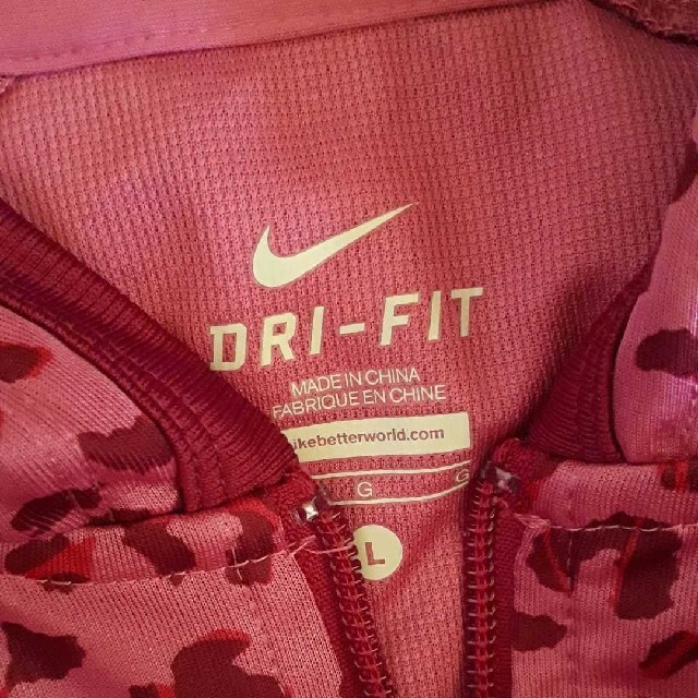 NIKE(ナイキ)のNIKE DRY FIT レオパード柄 パーカー レディースのトップス(パーカー)の商品写真