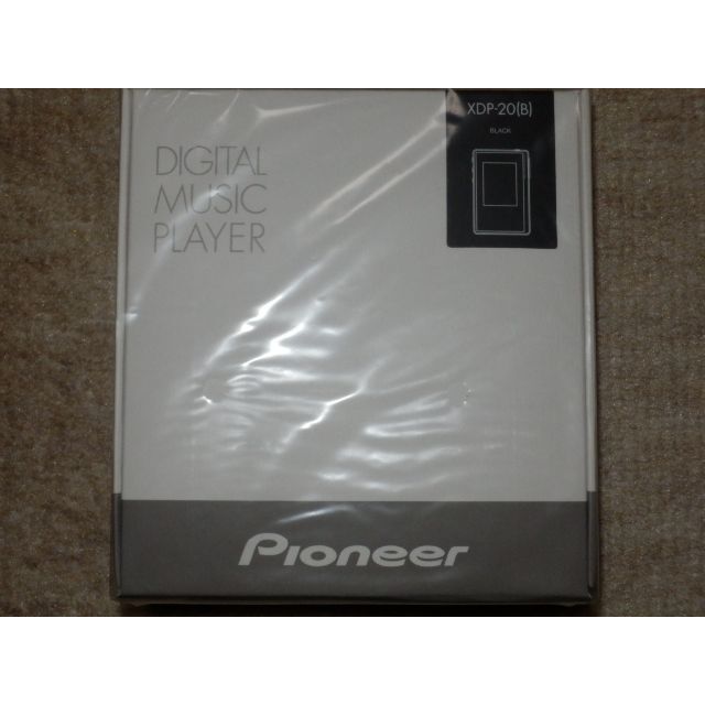 Pioneer(パイオニア)のハイレゾ対応ポータブルオーディオプレーヤー XDP-20(B) スマホ/家電/カメラのオーディオ機器(ポータブルプレーヤー)の商品写真