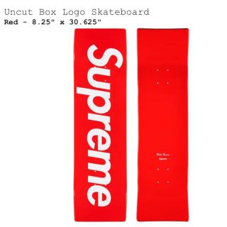 シュプリーム(Supreme)のSupreme Uncut Box Logo Skateboard(スケートボード)