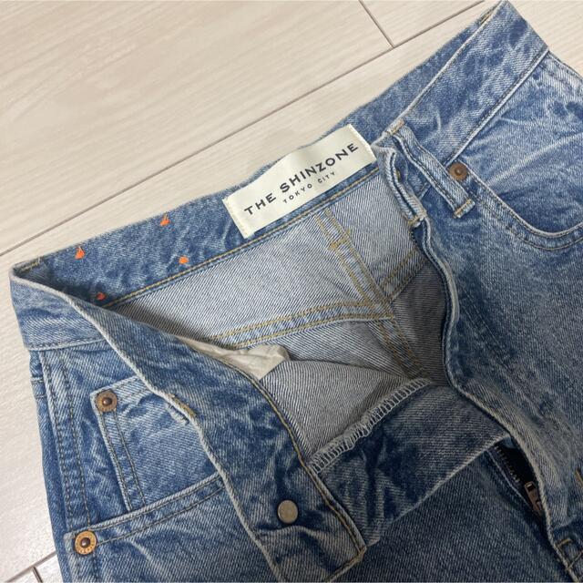 美品　Shinzone シンゾーン　CARROT DENIM ハイウエスト 7