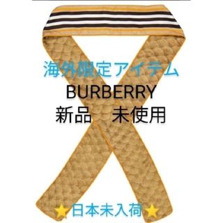 バーバリー(BURBERRY)の新品　未使用★限定品★ バーバリー　シルク　ストリート　ストール　マフラー　男女(ストール)