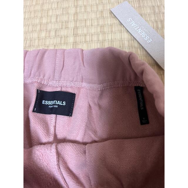 Essential(エッセンシャル)のessentials スウェットパンツMサイズ　ピンク メンズのパンツ(その他)の商品写真