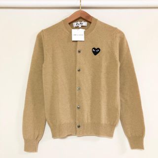 コムデギャルソン(COMME des GARCONS)の新品 プレイ コムデギャルソン ブラックハート カーディガン アニエスベー(カーディガン)