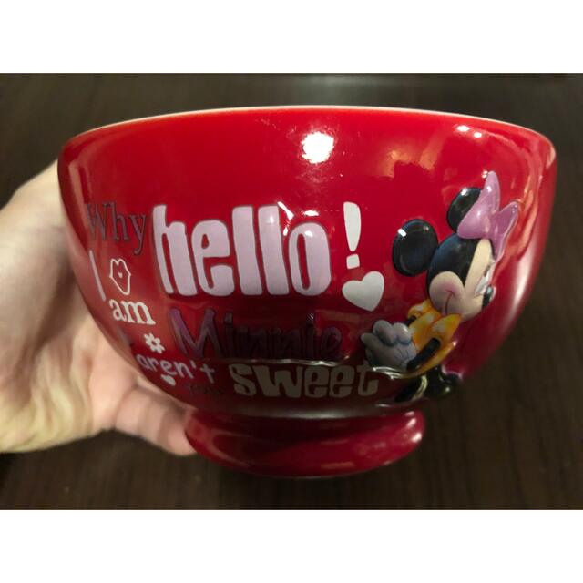 Disney(ディズニー)のミニー　どんぶり インテリア/住まい/日用品のキッチン/食器(食器)の商品写真