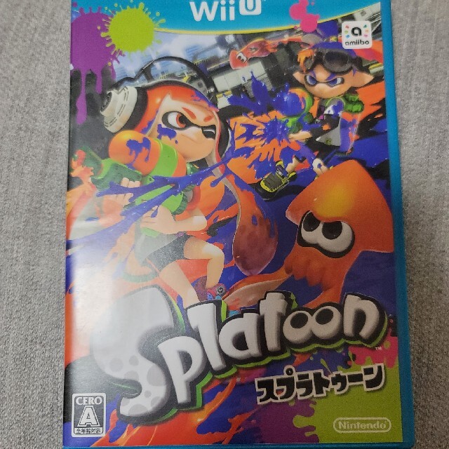 Wii U - Splatoon（スプラトゥーン） Wii Uの通販 by まこと's shop｜ウィーユーならラクマ