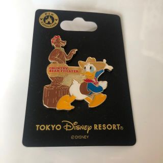 ディズニー(Disney)の【ディズニー】ドナルドピンバッジ【新品・未使用】(バッジ/ピンバッジ)