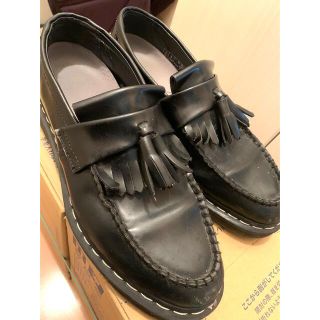 ドクターマーチン(Dr.Martens)のDr.Martin ADRIAN ホワイト ステッチ ローファー　革靴(ローファー/革靴)