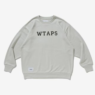 美品！20SS WTAPS ACADEMY C NECK SWEATSHIRT