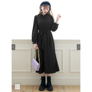 グレイル(GRL)の✩新品未使用✩リボンベルト付きワンピース(ひざ丈ワンピース)