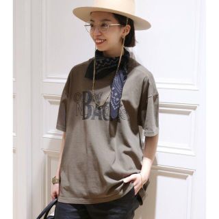 アパルトモンドゥーズィエムクラス(L'Appartement DEUXIEME CLASSE)のSTAND ALONE STRAIGHT FIT PIGMENT Tsh(Tシャツ(半袖/袖なし))