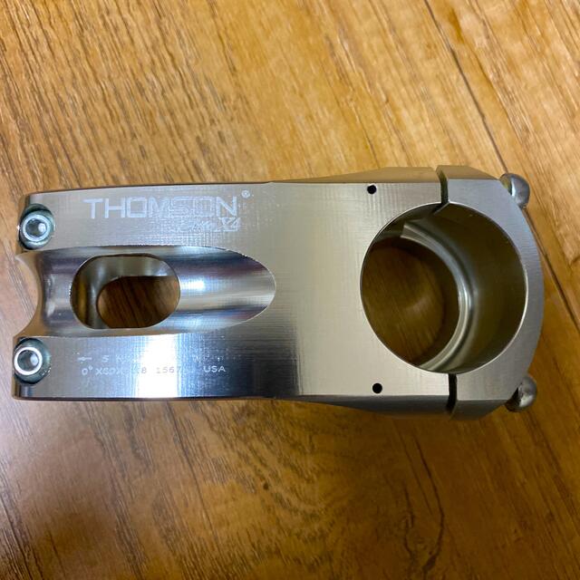 トムソン MTB STEM X4 SILVER THOMSON 60mm自転車