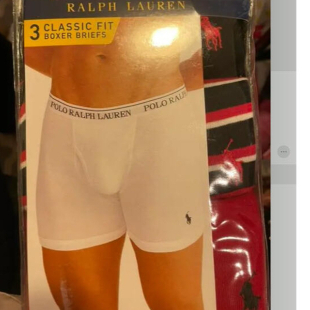 Ralph Lauren(ラルフローレン)のPOLO ラルフローレン　ボクサーパンツ　3枚　Mサイズ　Sサイズ　新品　パンツ メンズのアンダーウェア(ボクサーパンツ)の商品写真