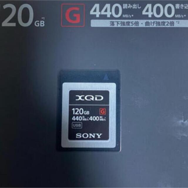 銀座通販 ソニー XQDメモリーカード 120GB QD-G120F | www