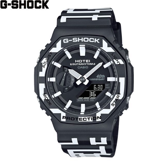 タグ付き G-SHOCK 布袋寅泰コラボ GA-2100HT-1AJR