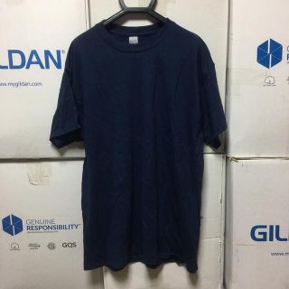 ギルタン(GILDAN)のGILDANギルダン★半袖無地Tシャツ☆ポケット無し☆ネイビー紺色★2XLサイズ(Tシャツ/カットソー(半袖/袖なし))