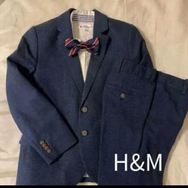 H&M(エイチアンドエム)のH&M　スーツ　5点セット キッズ/ベビー/マタニティのキッズ服男の子用(90cm~)(ドレス/フォーマル)の商品写真