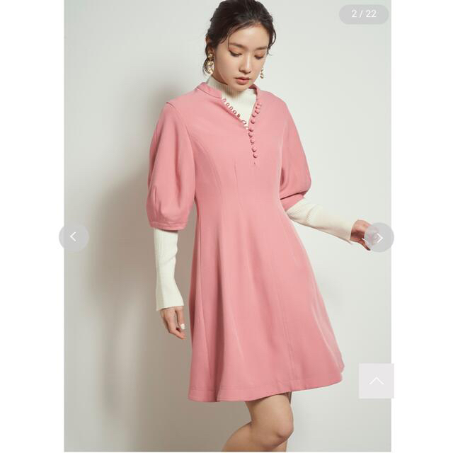 贈り物 lily brown リリーブラウン ワンピース ピンク 新品 未使用