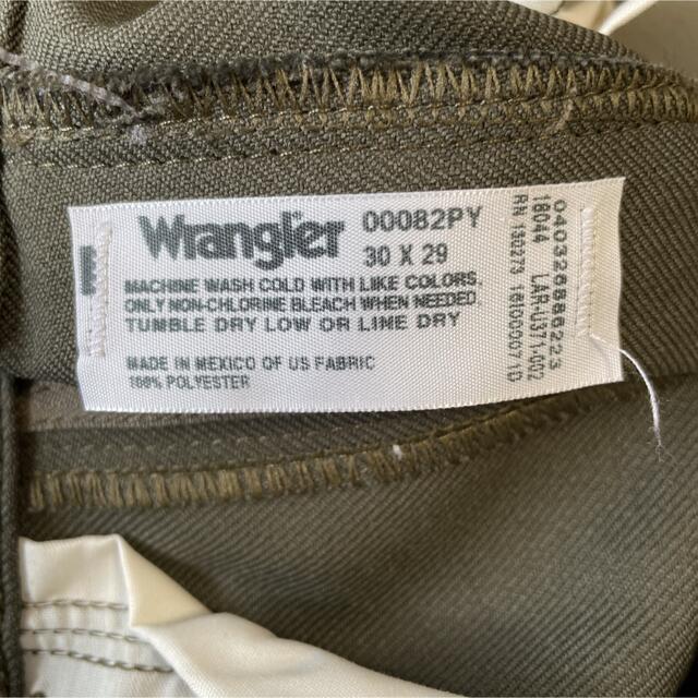 Wrangler(ラングラー)のWrangle ランチャー ドレスジーンズ カーキ グリーン セミフレア メンズのパンツ(スラックス)の商品写真