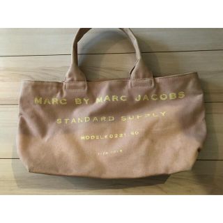 マークバイマークジェイコブス(MARC BY MARC JACOBS)のMARC BY MARC JACOBS キャンバストート  ピンク(トートバッグ)