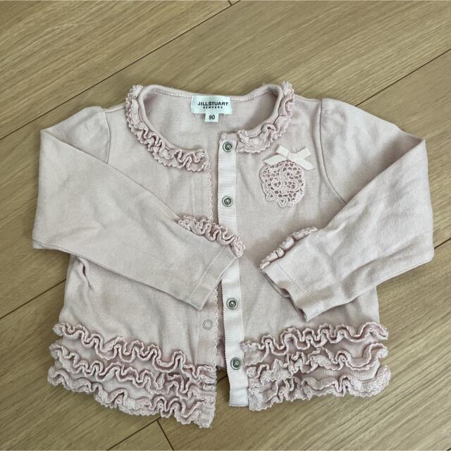 JILLSTUART NEWYORK(ジルスチュアートニューヨーク)のカーディガン　ボレロ キッズ/ベビー/マタニティのキッズ服女の子用(90cm~)(ジャケット/上着)の商品写真