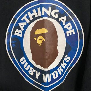 A BATHING APE - A BATHING APE エイプ 長袖Tシャツ ロンT 入手困難