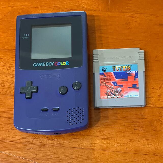 【セット売り】GAMEBOY COLOR 本体とテトリスのカセット