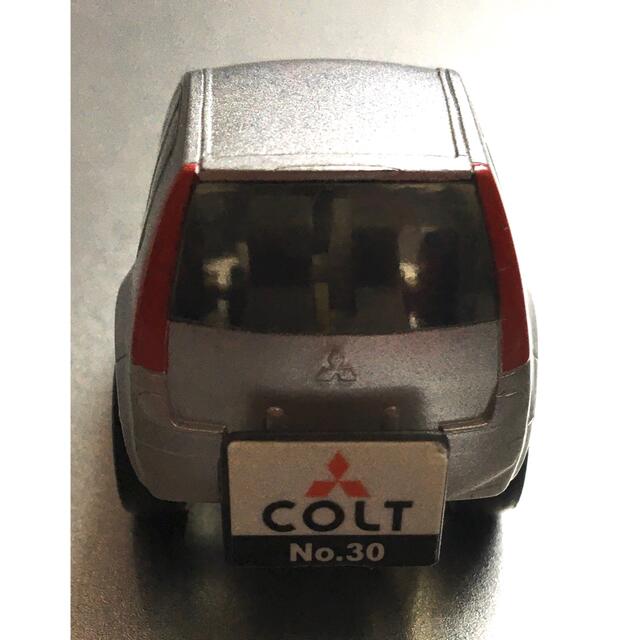 Takara Tomy - チョロQ 三菱 コルト 中古 ミニカー シルバーの Takara Tomy - チョロQ 三菱 コルト 中古 ミニカー シルバーの